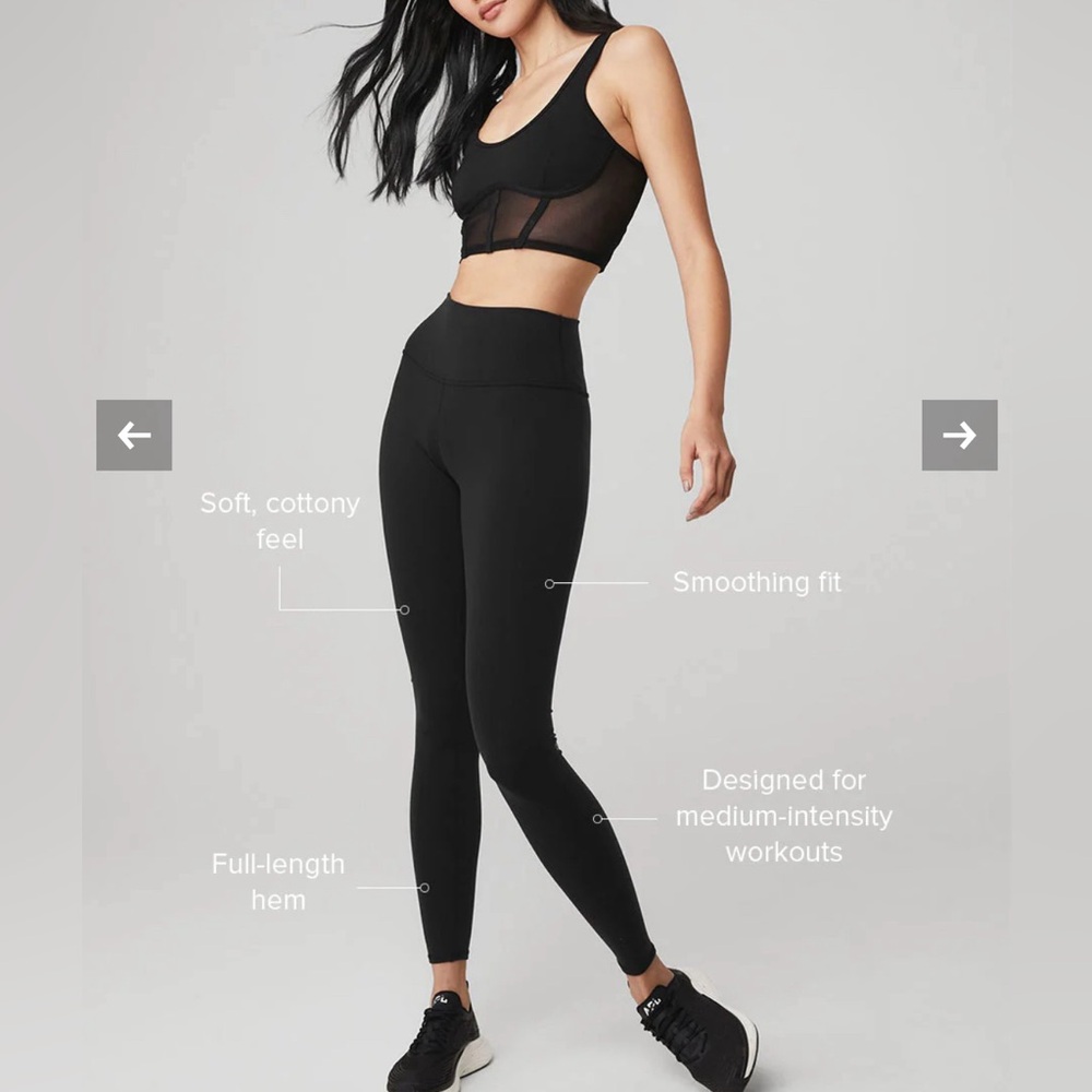 7/8 High-Waist Airbrush leggings